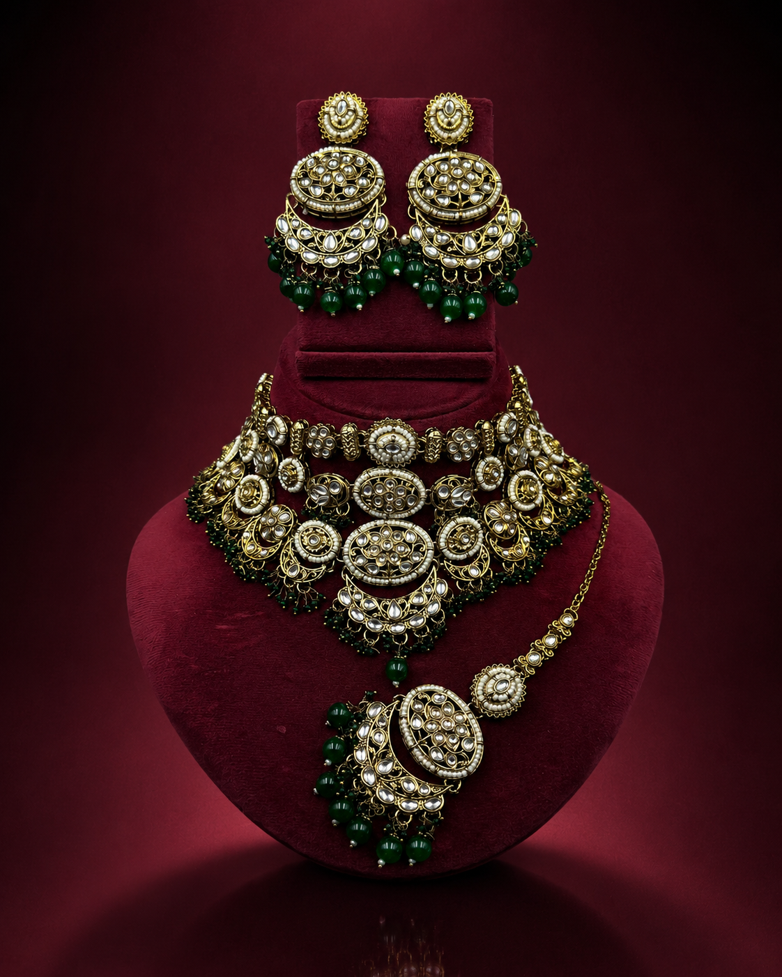 Azzaro Choker Kundan Necklace Set