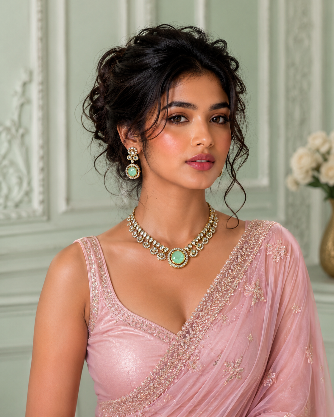 Capri Chokar Necklace Set