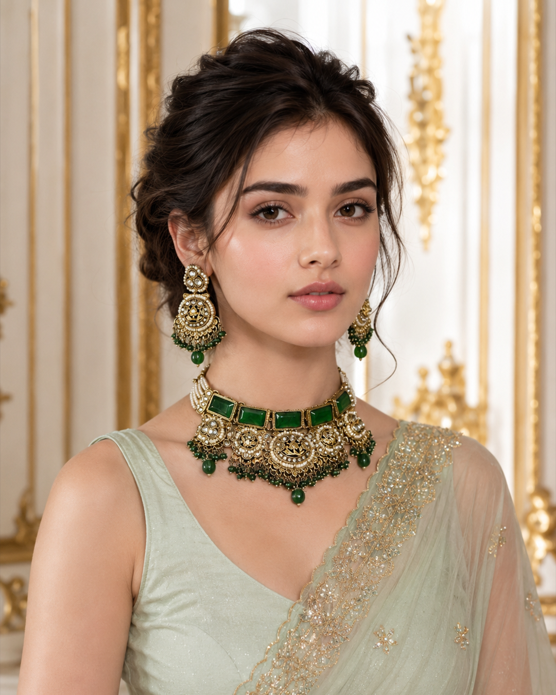 Fable Choker Kundan Necklace Set