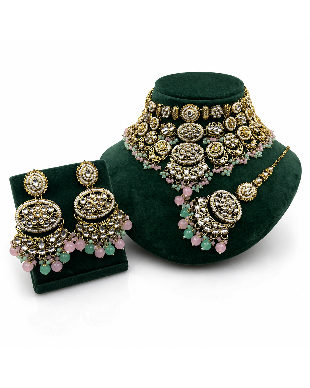 Azzaro Choker Kundan Necklace Set
