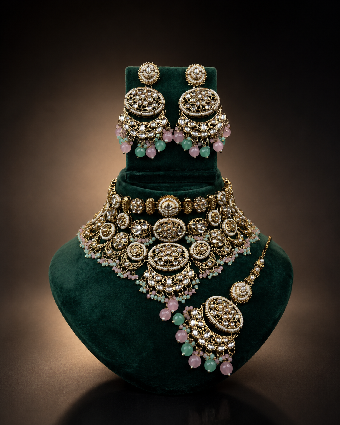 Azzaro Choker Kundan Necklace Set