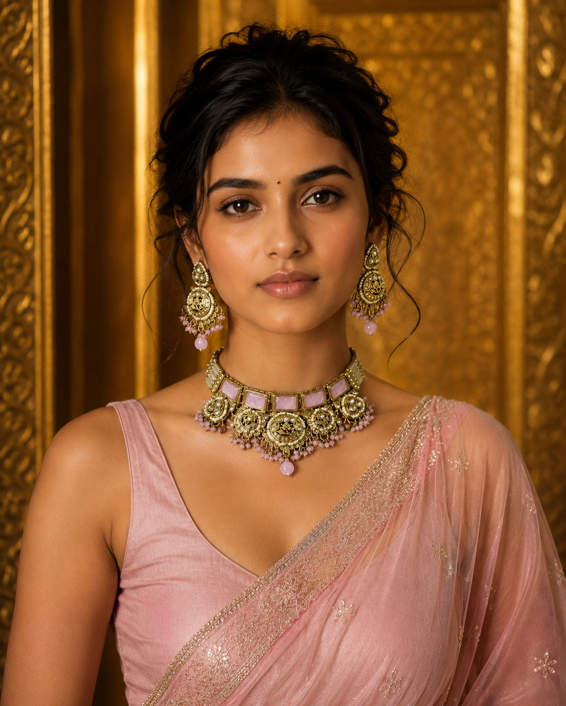 Fable Choker Kundan Necklace Set