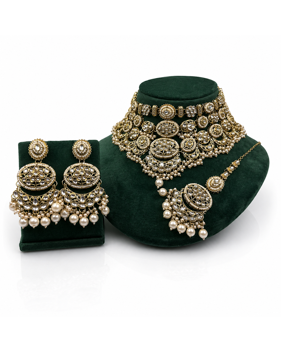Azzaro Choker Kundan Necklace Set